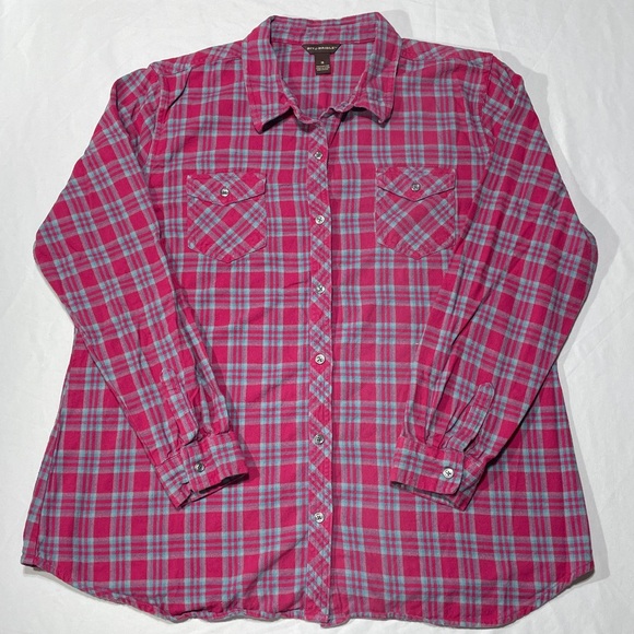 Bit & Bridle Plaid Button Up Shirt - Picture 1 of 4